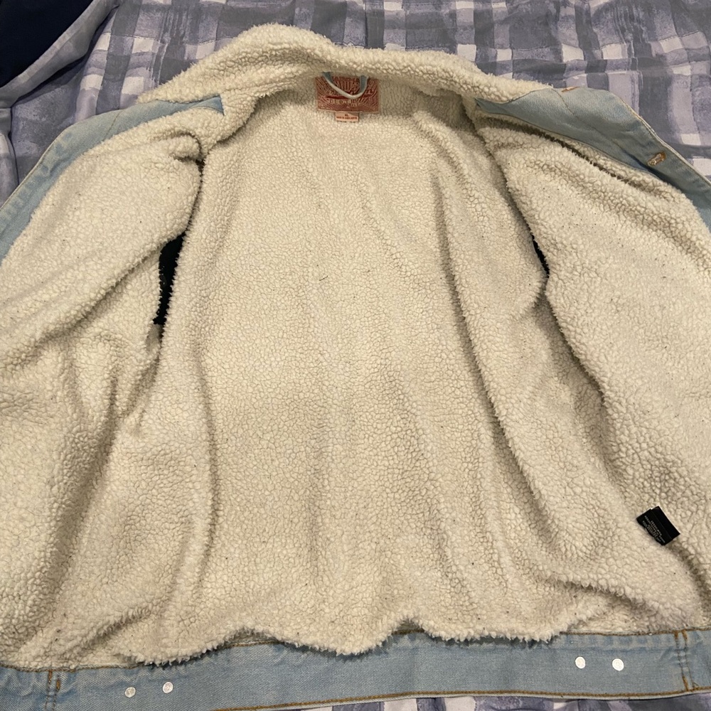 Denim jean jacket SIZE: XL - Picture 5 of 9